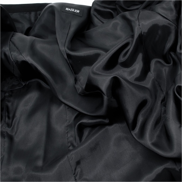 BASLER Black Jacket with Patent Leather Trim - Picture 11 of 13